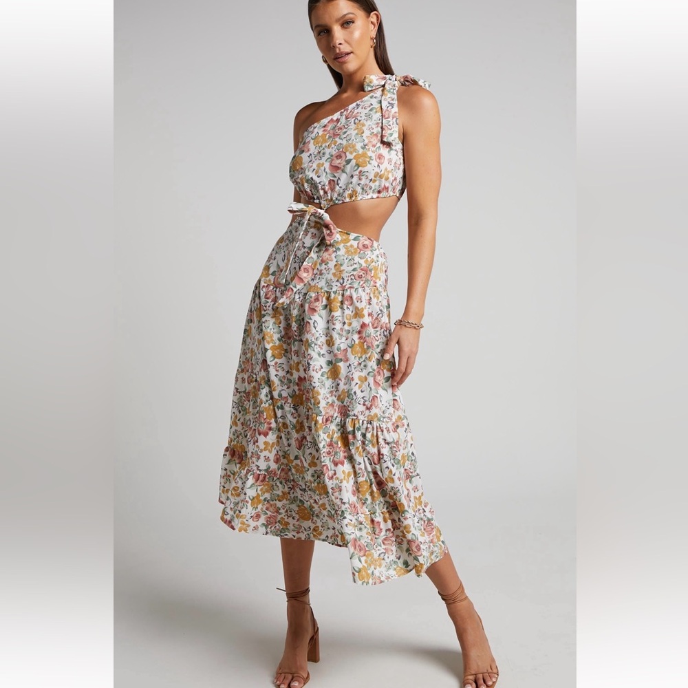 Floral Two-Piece Dress